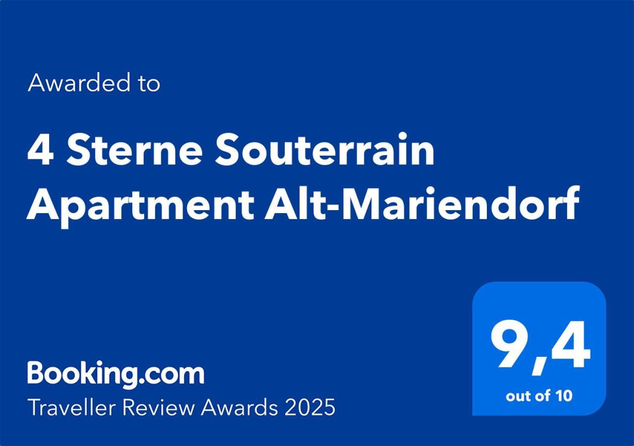 4 Sterne Souterrain Apartment Alt-Mariendorf Berlín Exterior foto